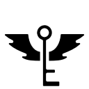 chamber, harry, key, potter, secrets, solid svg vector icon