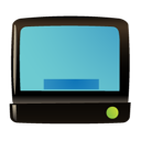 monitor, screen, television, tv icon