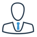 account, customer support, employee, man, team, user, worker svg vector icon