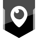 logo, periscope, social svg vector icon