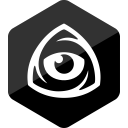 eye, hexagon, market, finder, finder , finder logo, internet svg vector icon