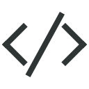 code, coding, dev, development, programming, tag svg vector icon