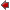 arrow, left, red, single icon