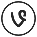 media, social, vine svg vector icon
