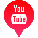 logo, media, social, tube, you svg vector icon