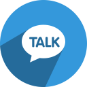 chat, conversation, kakao, media, network, social, talk svg vector icon