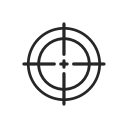 army, machine, target, weapons svg vector icon