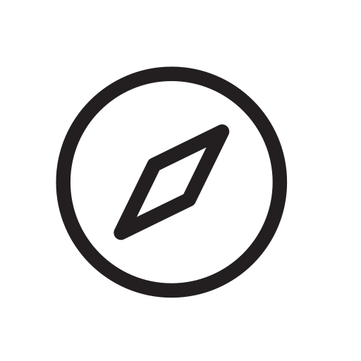 Compass svg vector icon