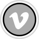 connect, media, social, vimeo svg vector icon