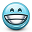 big grin, emot, grin, grining, grinn, grinning, smiley, smiley face, teeth smile icon