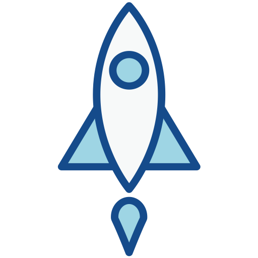 Rocket svg vector icon