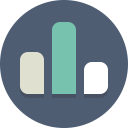 chart, graph svg vector icon
