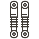 accessories, automobile, car, service, spring svg vector icon