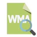 file,format,wma,zoom icon