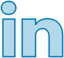 line, linkedin, social, transparent svg vector icon