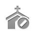 church,cancel icon