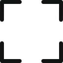fullscreen, maximize svg vector icon
