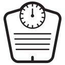 body, fitness, scale svg vector icon