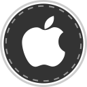 apple, media, online, social svg vector icon
