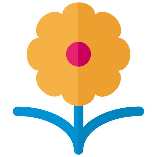 Flower svg vector icon