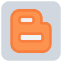 blogger, logo, media, social svg vector icon