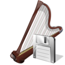 arpa,save,instrument icon