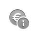coin,euro,info icon