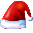 xmas,cap icon