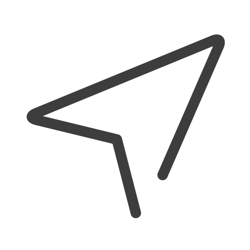 Navigation svg vector icon