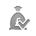money,bag,pound,checkmark icon