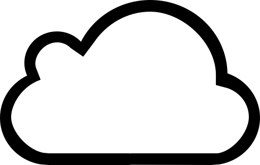 Cloud svg vector icon