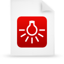 document, file, paper, red icon