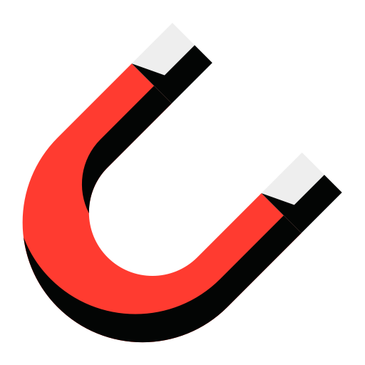 Magnet svg vector icon