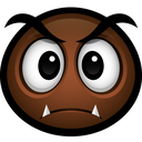animal, bros, face, game, goomba, mario, super icon