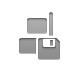 align,vertical,right,diskette icon