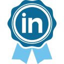 linkedin, social, social media, social network svg vector icon