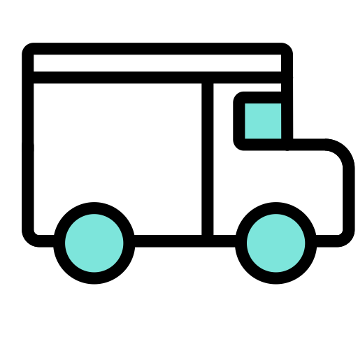Truck svg vector icon