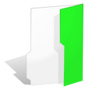 folder,green icon