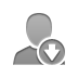 user,down icon