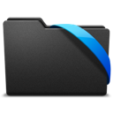 blue, ribbon icon