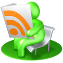 feed, news, newspaper, read, reader, rss, source, subscribe, verdancy, vert icon