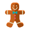 cookie, dessert, gingerbread, man, sweets svg vector icon