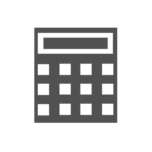 Calculator svg vector icon