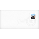 envelope, stamp icon