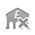 bank,pound,cross icon