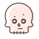 avatar, character, halloween, skeleton, skull svg vector icon