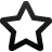 star,fav,empty,blank,favourite,bookmark icon