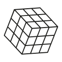 challenge, game, puzzle, rubik svg vector icon
