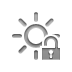 brightness,lock,open icon
