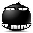 bad, smile icon